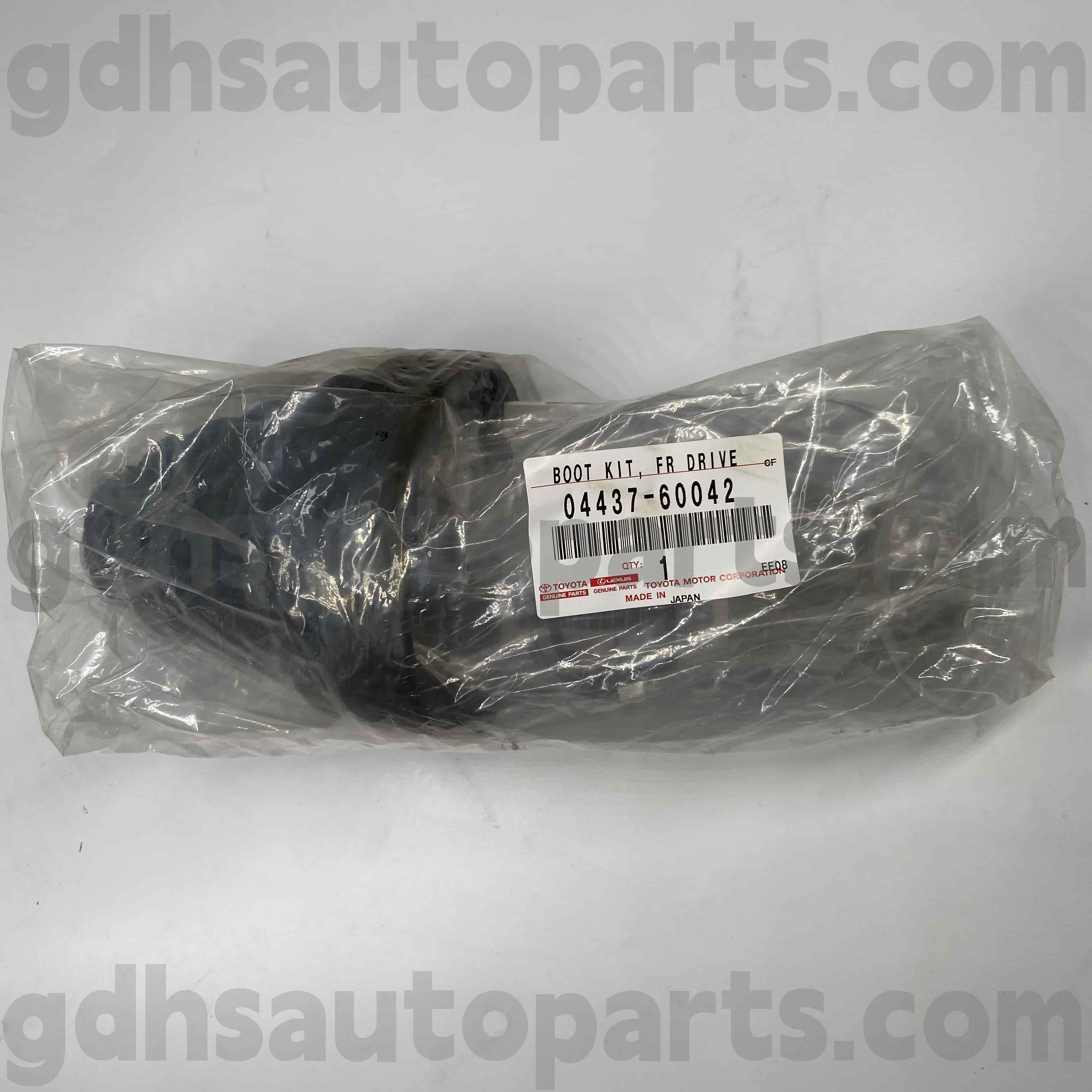 04437-60042 Toyota Eredeti Parts vezetőoldali elülső belső CV közös csomagtartó készlet az alvázhoz. TRJ120