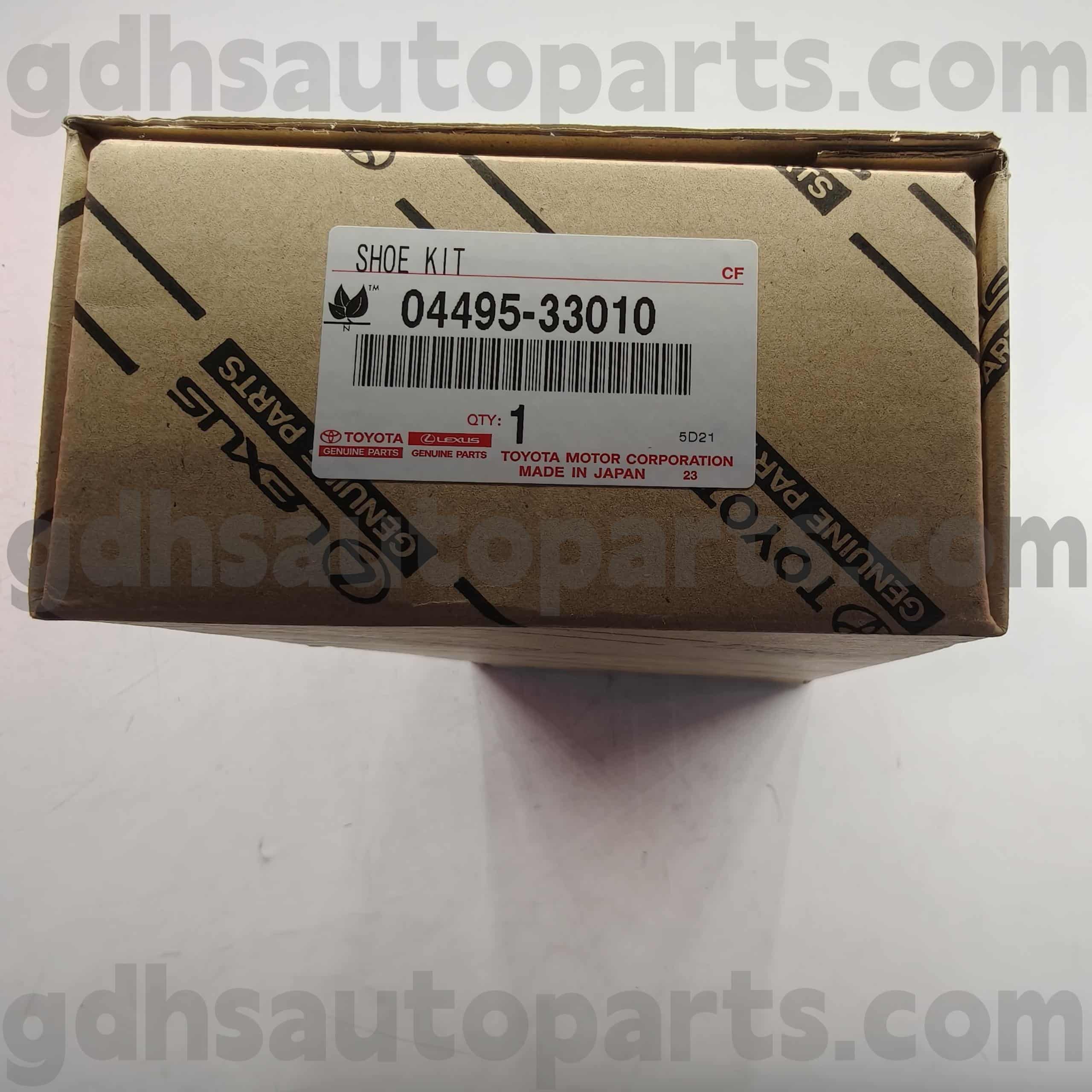 04495-33010 Toyota valódi alkatrészek Break Pads a Camry alvázhoz. SXV20