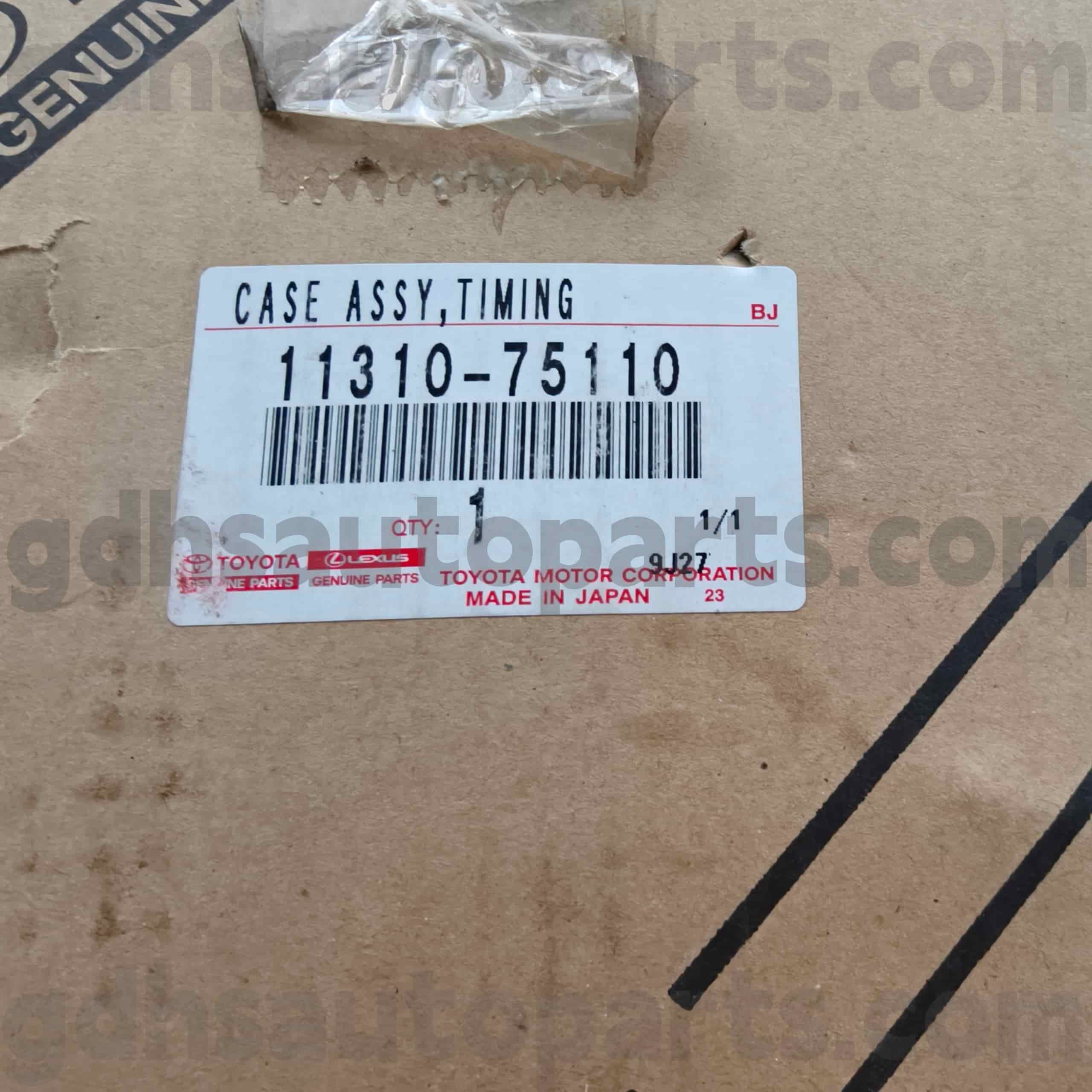 11310-75110 Eredeti Toyota alkatrészek vezérműfedél LAND CRUISER PRADO, TACOMA alváz NO.TRJ150