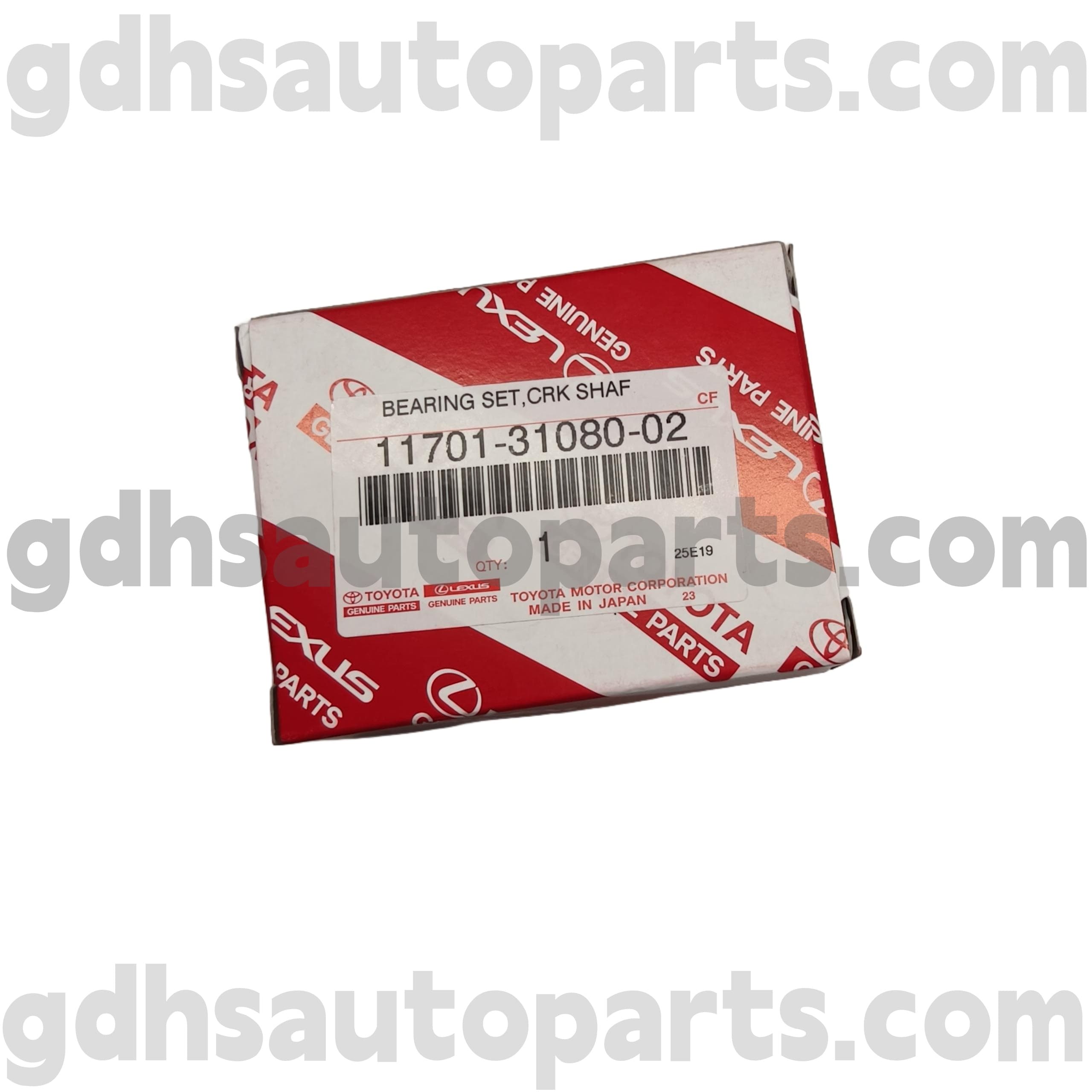 11701-31080-02 Eredeti Toyota Alkatrészek Főtengely csapágyfedel, LAND CRUISER, TACOMA alváz NO.GRJ150
