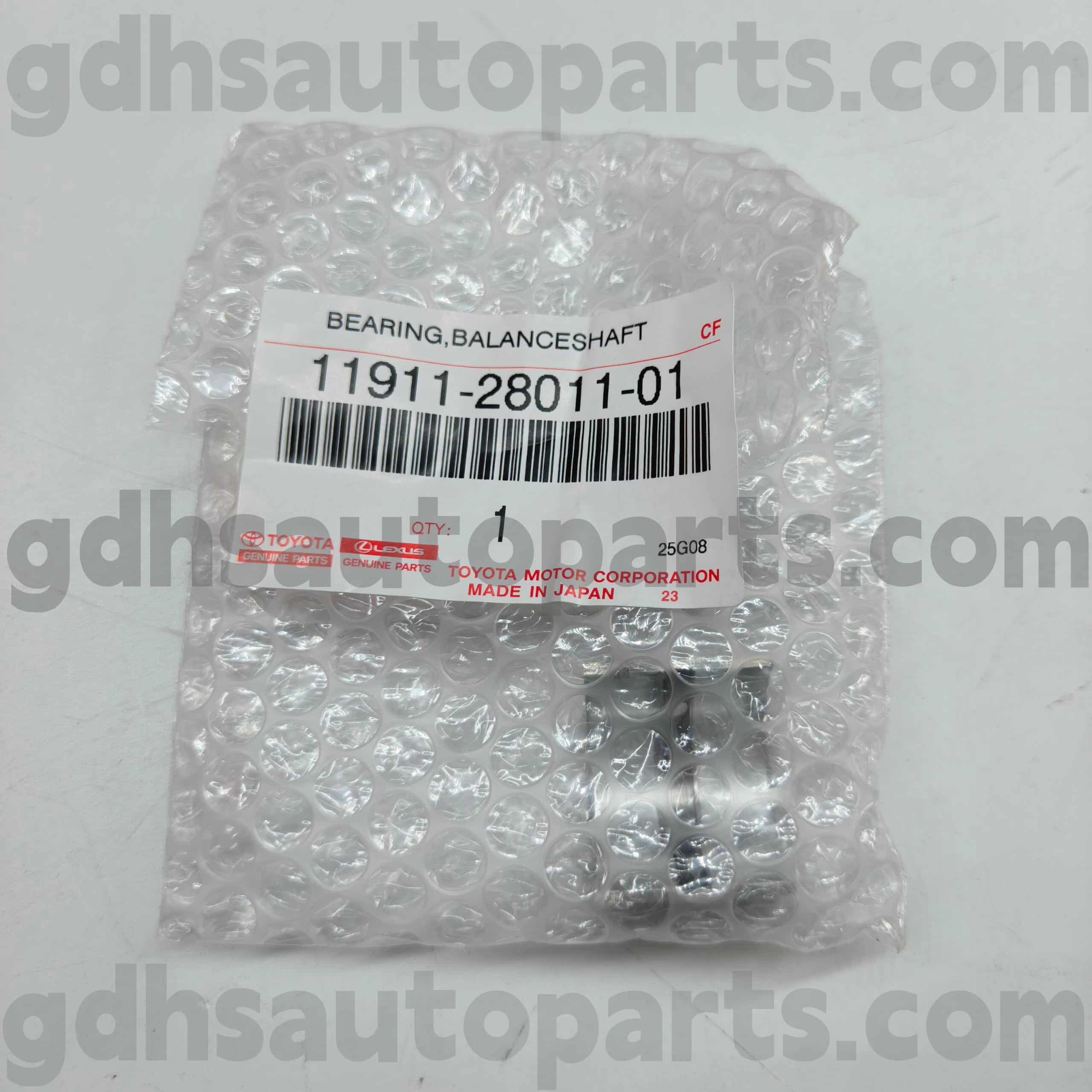 11911-28011-01 Eredeti Toyota alkatrészek Kiegyensúlyozó tengely csapágy CAMRY, HARRIER, RAV4, PREVIA alváz NO.ACV4# ACR50 AC