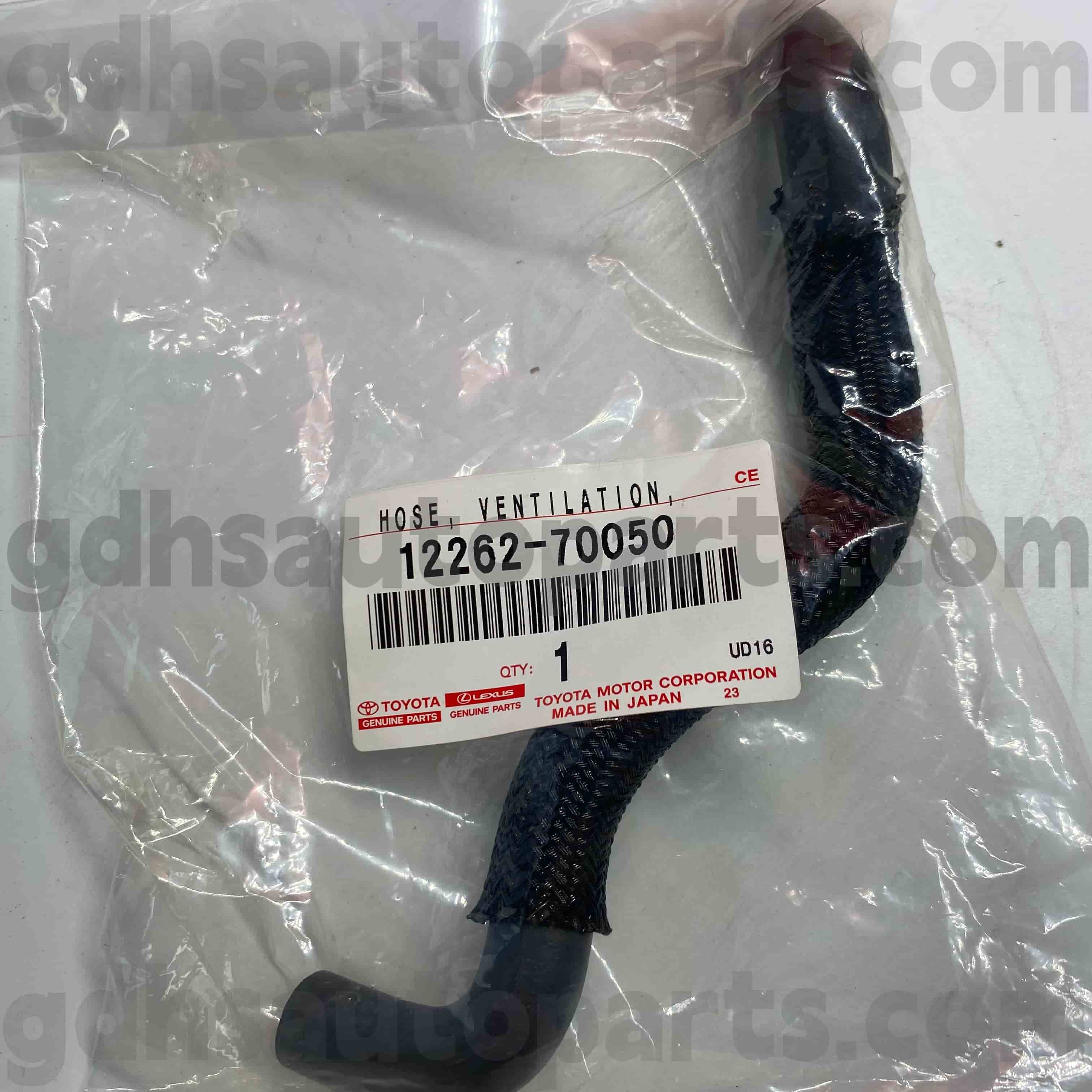 12262-70050 Eredeti Toyota alkatrészek PCV szelep CRESTA, CROWN COMFORT, LEXUS IS200/300 alvázhoz NO.1GFE..GX11#..GD,IR