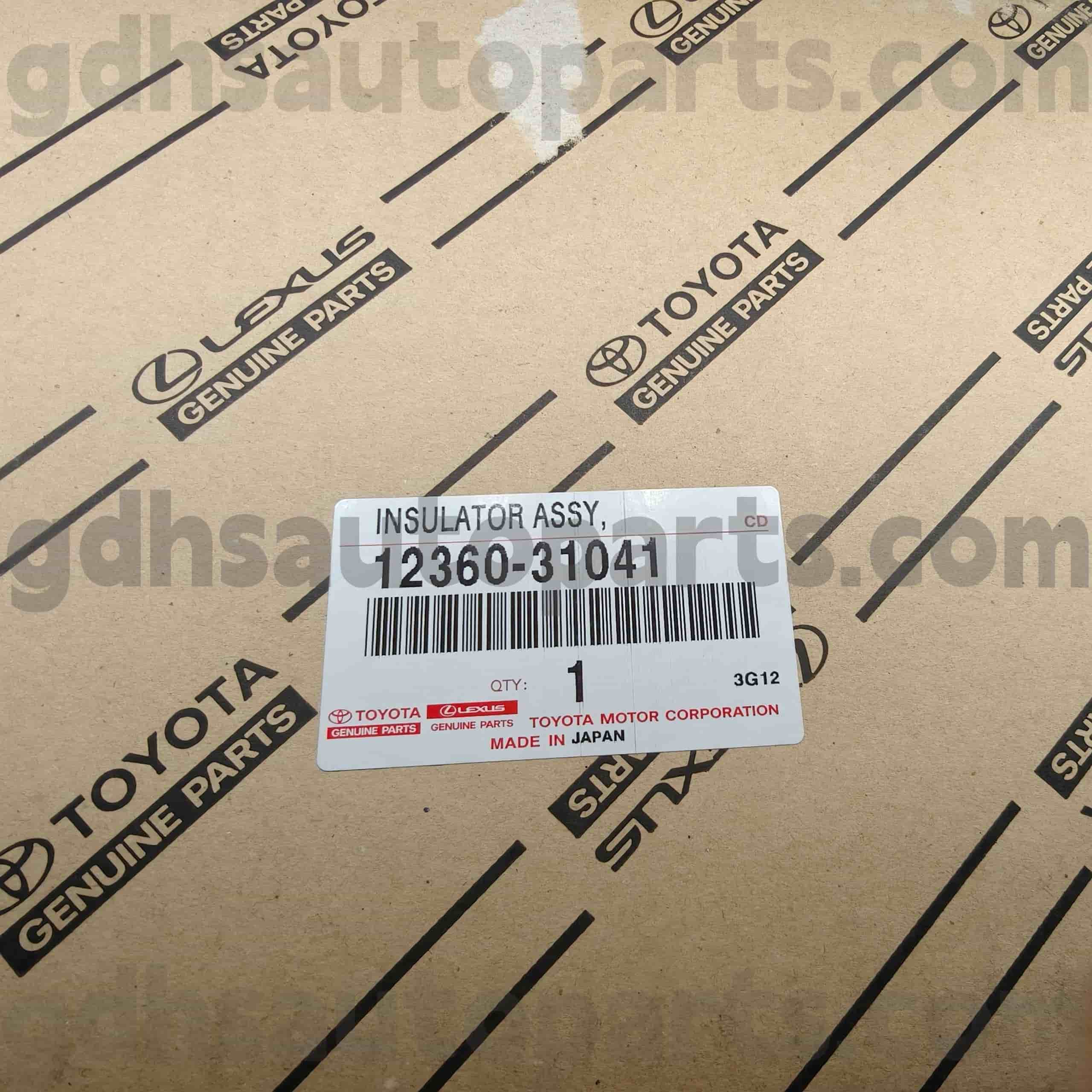 12360-31041 Eredeti Toyota alkatrészek Első motortartó HIGHLANDER alvázhoz NO.2GRFE..GSU4#