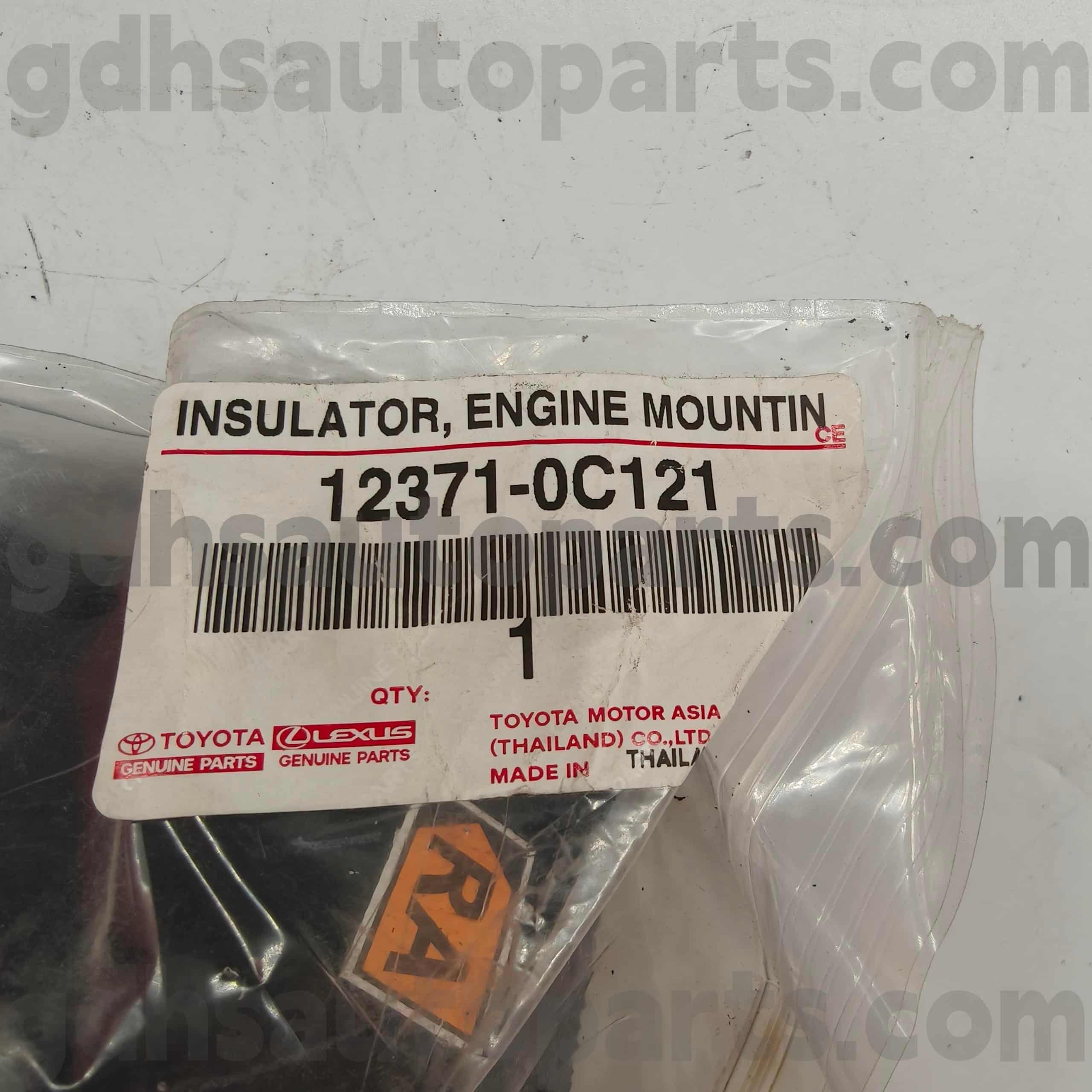 12371-0C121 Eredeti Toyota alkatrészek váltórudazat NO.2TRFE..TGN26..4FC alvázhoz