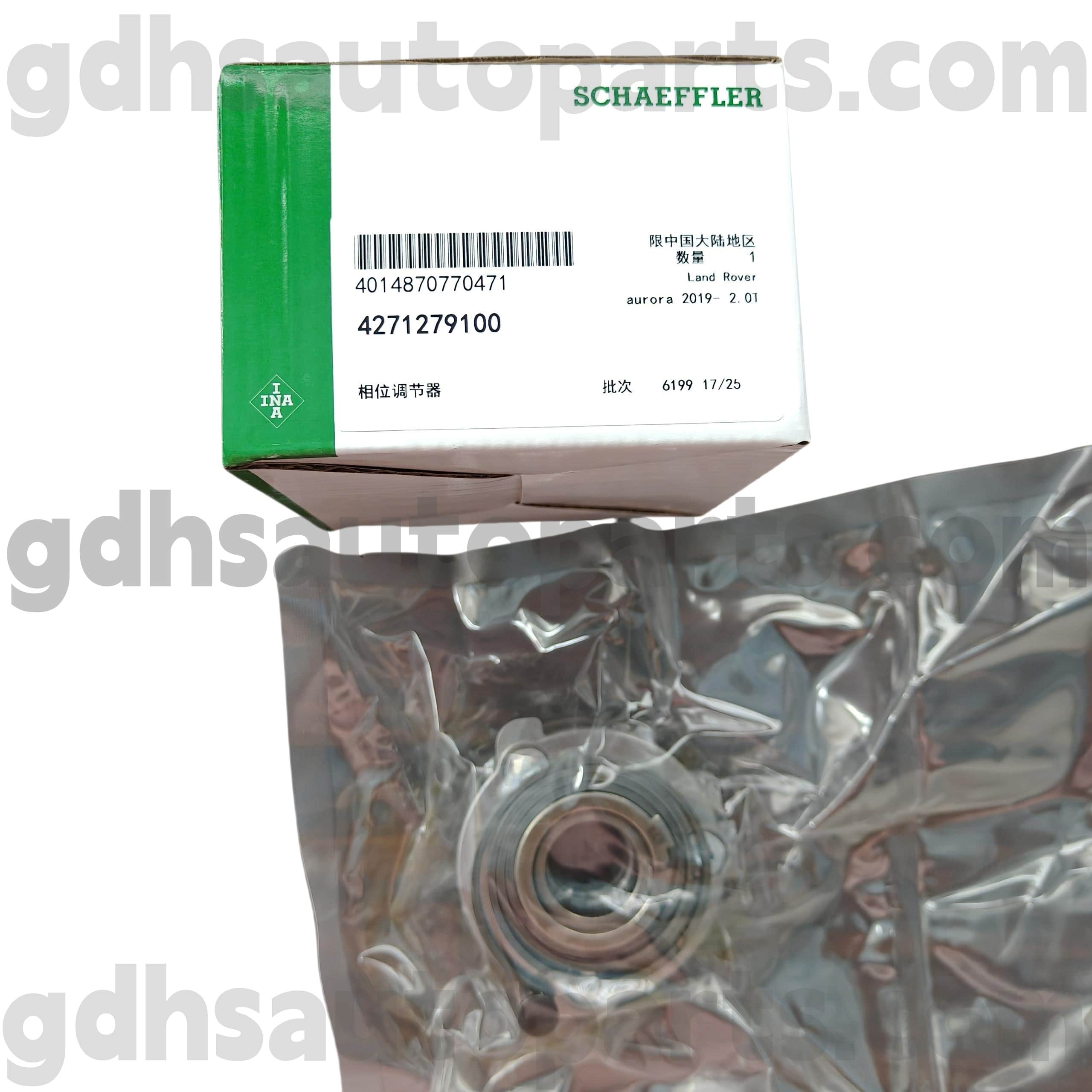 4271279100 Schaeffler INA vezérműtengely -lánckerék a Range Rover Velar számára, Land Rover Discovery 4, Range Rover, Range Rover Sport Oe No. LR142281