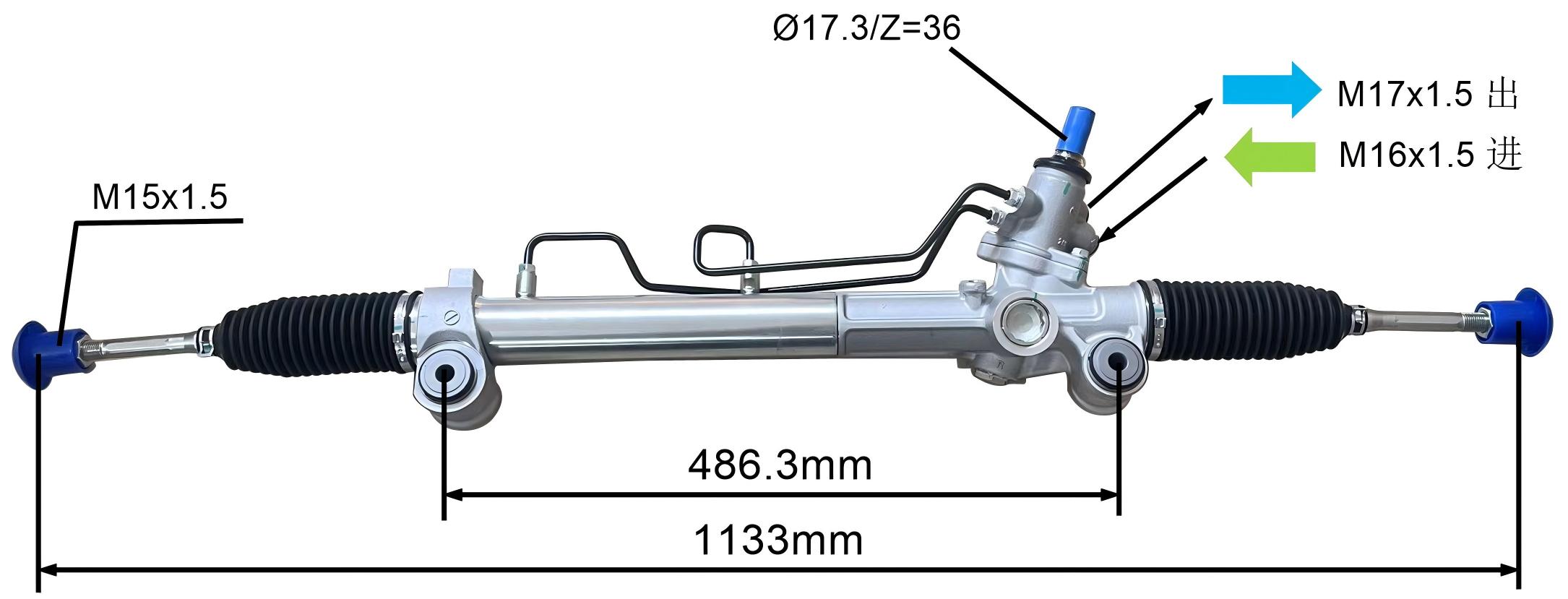 44200-06280 Autókormánymű