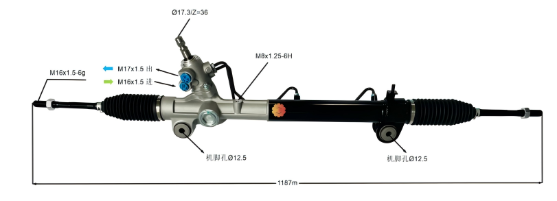 44200-08040 Autókormánymű