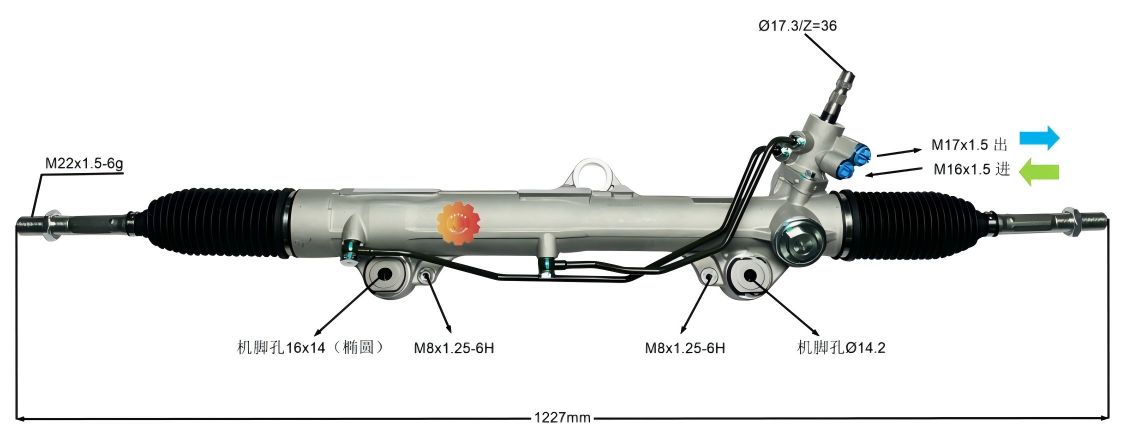 44200-60170 Autókormánymű
