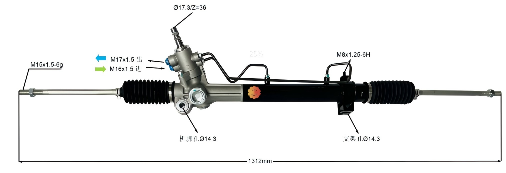 44250-33032 Autókormánymű