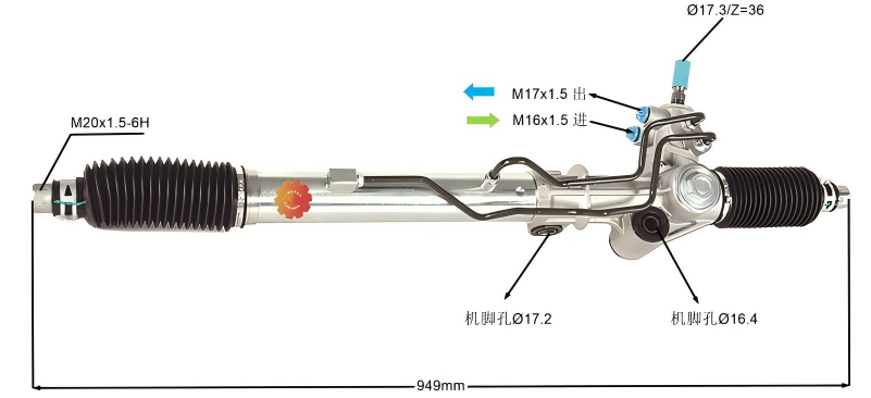44250-60012 Autókormánymű
