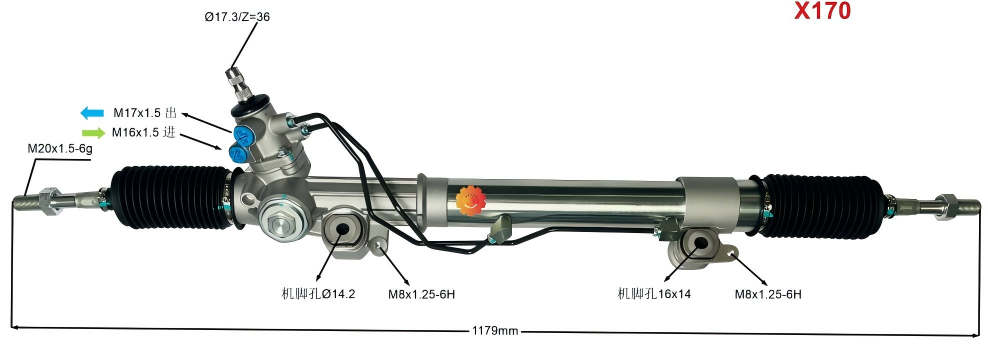 44250-60090 Autókormánymű