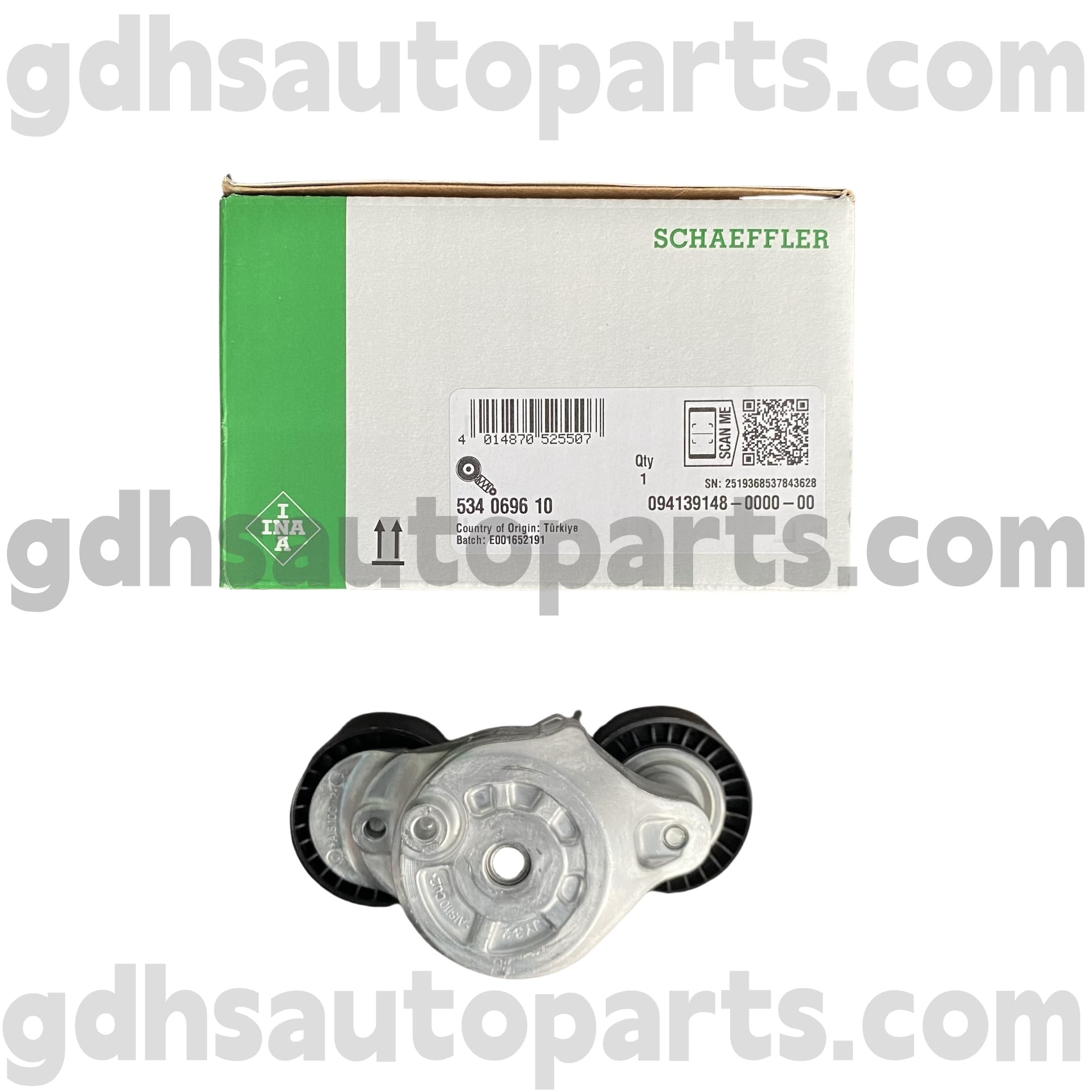 5340696100 Schaeffler Ina vezérműszíj a Range Rover Evoque számára, Discovery Sport, Land Rover Discovery 4 OE No.LR114017