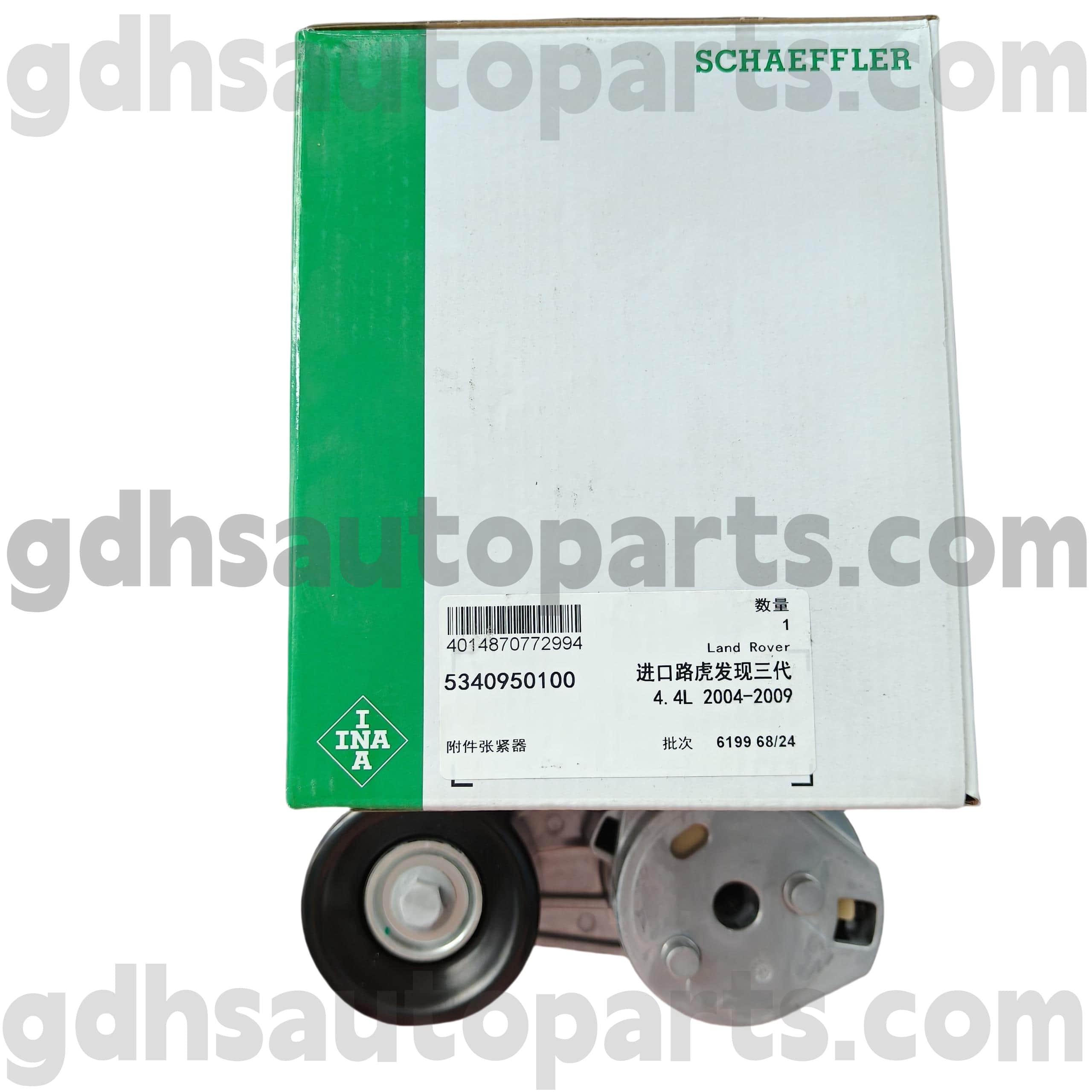 5340950100 Schaeffler Ina meghajtó öv feszítője a Range Rover Sport OE NO. PQG500220