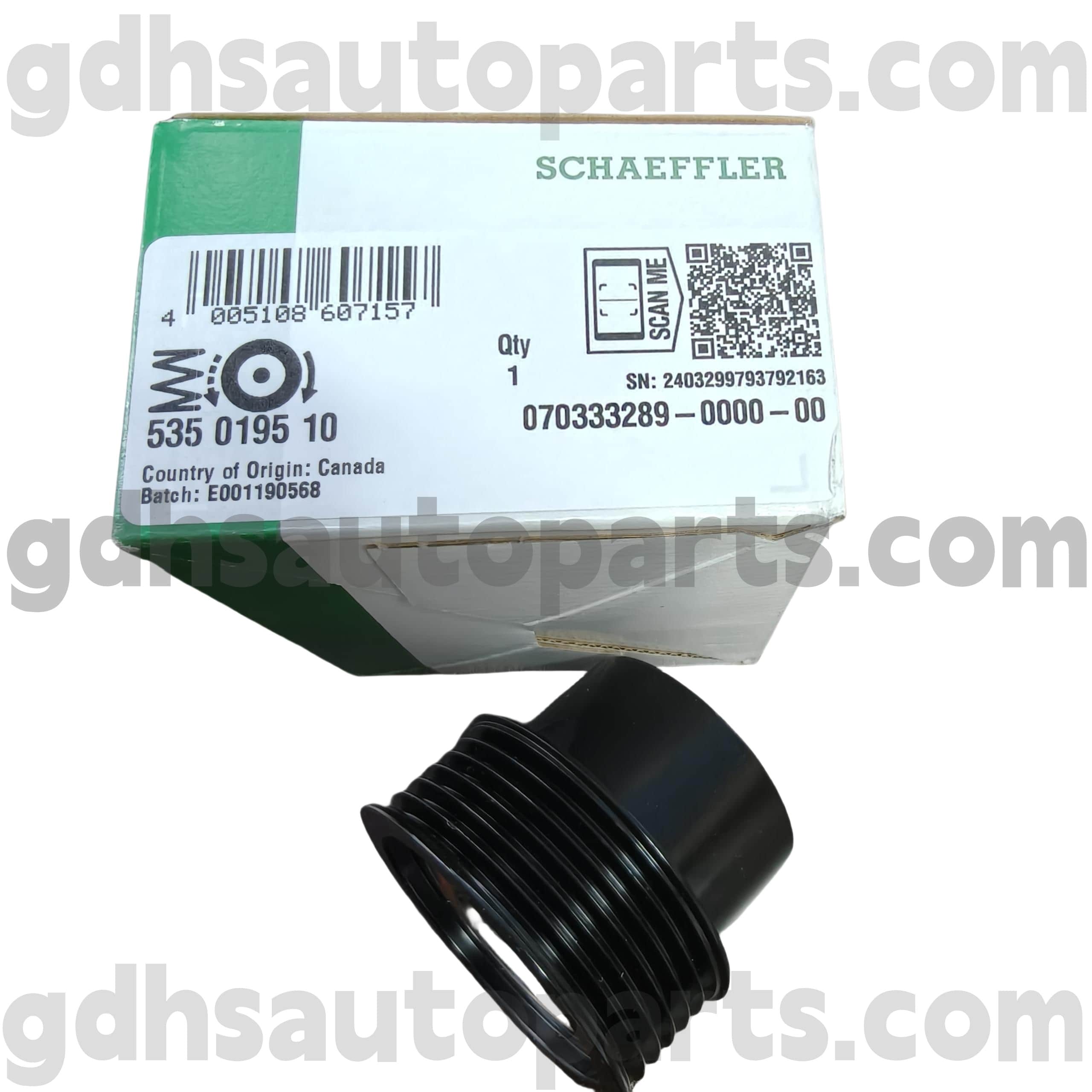 5350195100 Schaeffler INA IDLER Pulley Land Rover Freelander 2 OE NO. LR005993