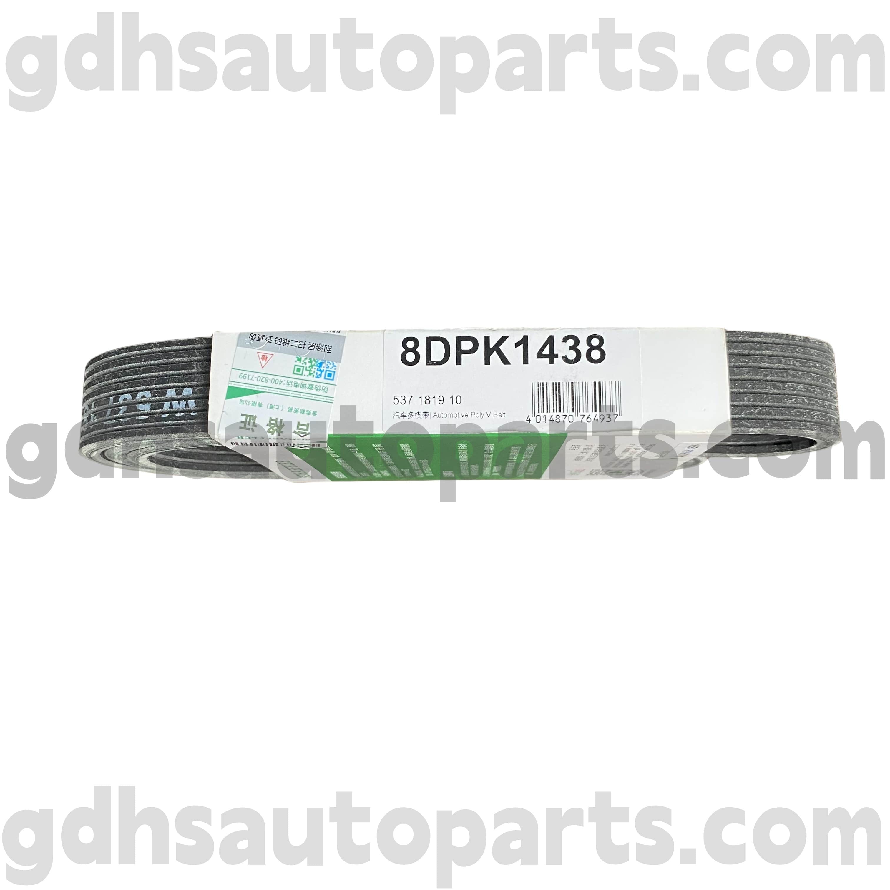 5371819100 Schaeffler Ina meghajtó öv a Range Rover Velar OE No.LR091608