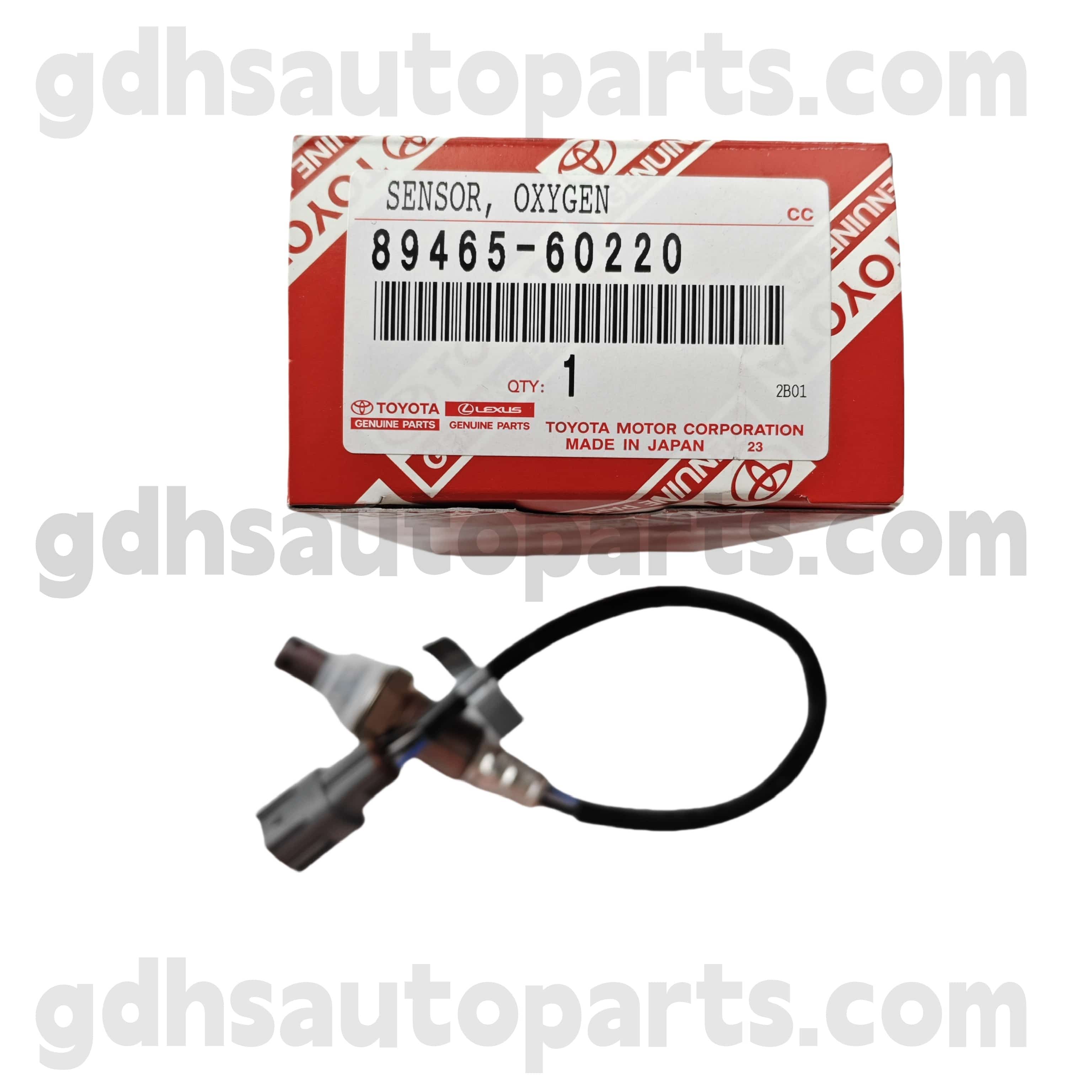 89465-60220 Toyota valódi alkatrészek oxigénérzékelő a Land Cruiser Prado számára 、 4Runner alváz no. GRJ12#.. ARL, GCC, Gen