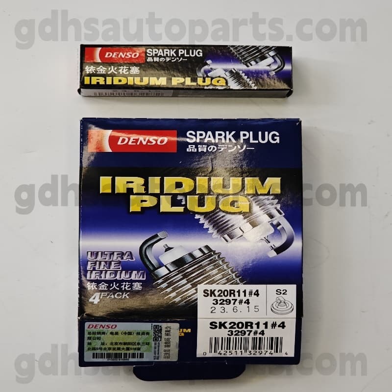 SK20R11 Toyota valódi alkatrészek gyújtógyertya Lexus GS300/430 、 Previa/Tarago 、 Sequoia alváz no. 1Mzfe..mcu2# oe nem. 90919-01210